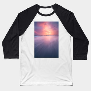 Dreamy sunset beach Baseball T-Shirt